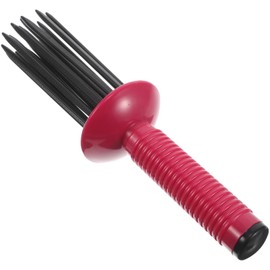 IWOWHERO Bristle Curlers Hair Comb Versatile Curling Roll Comb for Fluffy Curls Volume Curls Portable Hair Curling Brush for Blow Drying Accessories