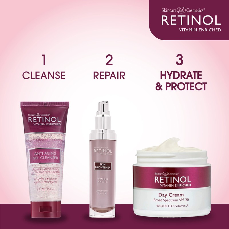 Retinol LIVAURA Skincare LdeL Cosmetics Cream Vitamins A + C