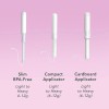 Rael Super Compact Tampons made with Organic Cotton, BPA-Free (36