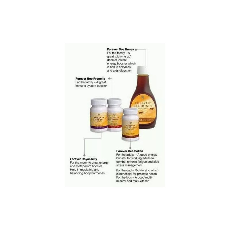 Forecast Living Mel de abelha Forever Living produto 100% natural