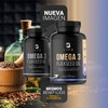 Aceite de Linaza Puro Alto en Omega 3 de 180