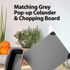 VFM - Pop Collapsible Board & Colander Set Black Non