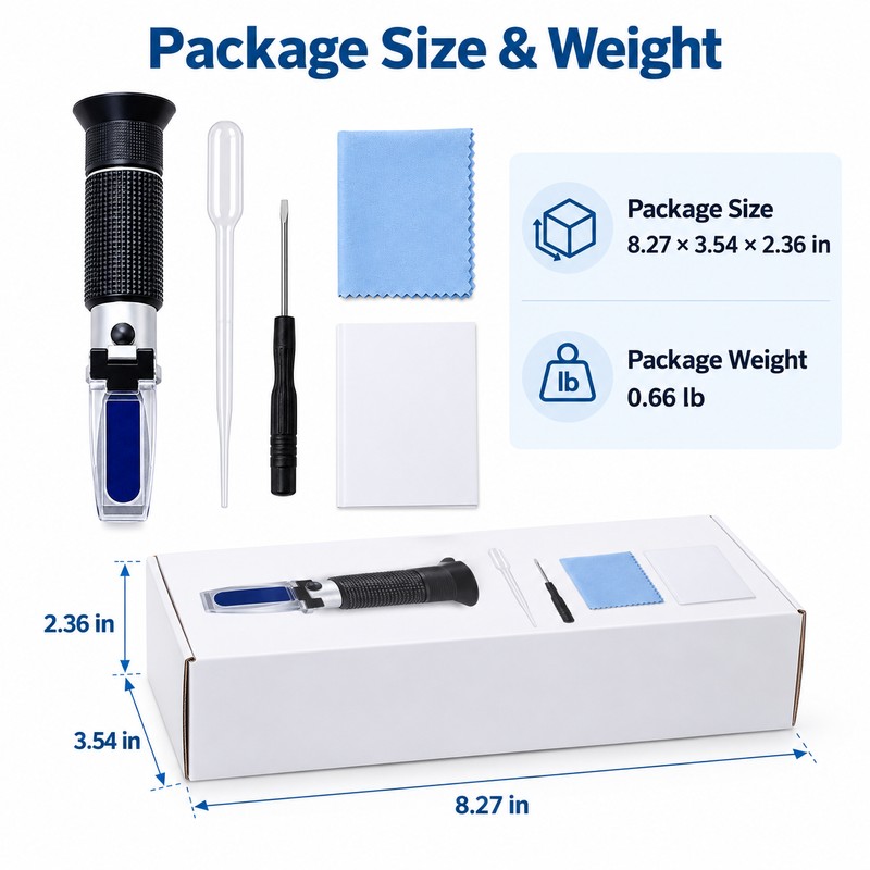 4-in-1 Automotive Refractometer for Car Fluid Testing – ATC Optical
