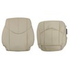 NLQR Front Driver Side Bottom and Top Replacement Seat Covers