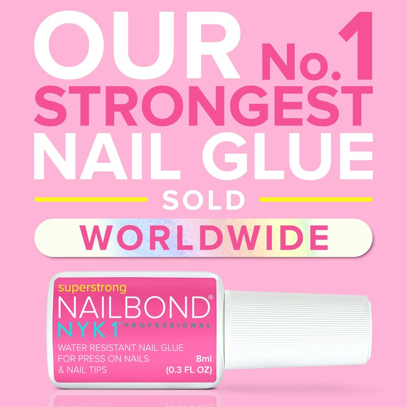 Super Strong Nail Glue for Press On Nails, Nail Tips