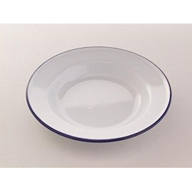 9" Enamel Soup Plate