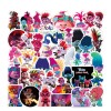Unbranded Trolls Themed Characters Assorted Skateboard Stickers Lot Of 50