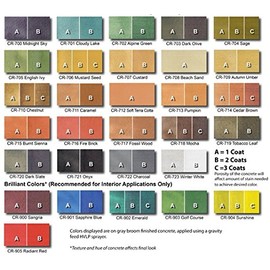 Concrete Stain Concentrate Just Add Water, User & Eco-Friendly Semi-Transparent Professional Grade Cement Stain, Concrete Resurrection Brand (8 Ounce, Winter White)