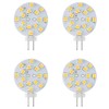 4-Pack 12V 24V DC AC 2W LED G4 Lights Bi-pin