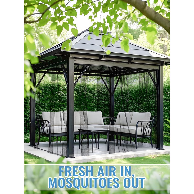33x10ft Large Mosquito Net, Mesh Netting for Garden Skin and