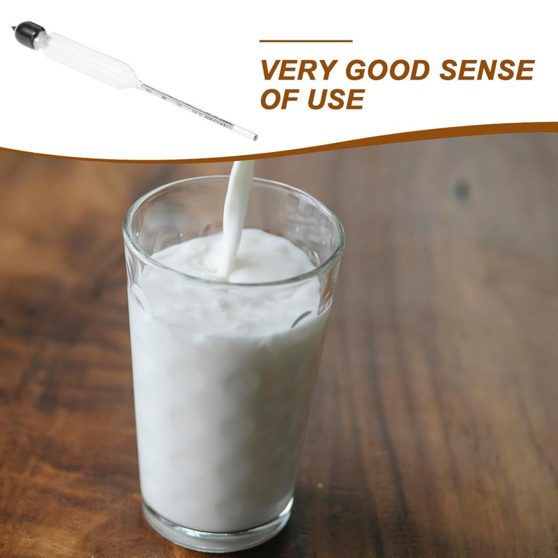 Luxshiny Lactometer Milk Lactometer Hydrometer Milk Density Tool Syrup Hydrometer