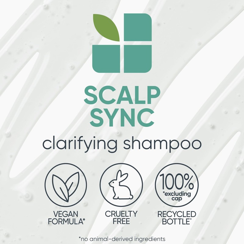 Biolage Scalp Sync Clarifying Shampoo | Removes Residue, Buildup &