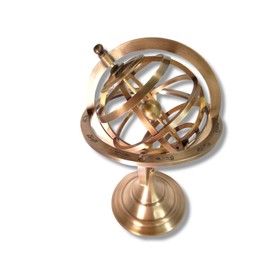 Signes Grimalt Art Deco Home 8109SG Decorative Object Armillar Sphere Brass 18 cm