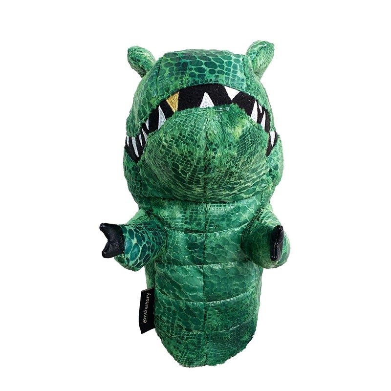 dinofactory T-Rex Golf Head Cover Dinosaur 3 Wood Headcover (Green)