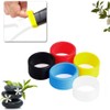 JJLFresheners 5Pcs Racket Handle Rubber Ring Stretchy Tennis Racquet Band
