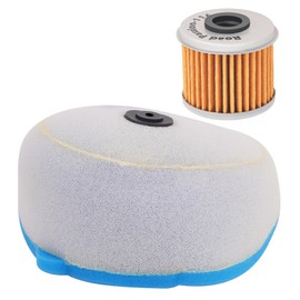 Road Passion Air Filter & Oil Filter Kit Compatible with Honda CRF450R 2003-2008/ CRF450X 2005-2008/ TRX450R 2004-2005