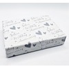 2 Sheets 25th Wedding Anniversary Wrapping Paper Silver Wedding Anniversary