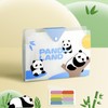 Cute Accordion File with 8 Pocket,Panda Animal Expanding File Folder
