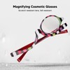 Magnifying Cosmetic Glasses Colorful Rotating Single Lens Makeup Glasses Magnifying