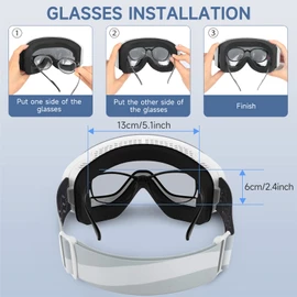 Findway Ski Goggles OTG for Women Men Adult Youth-Over Glasses Snow Goggles-Interchangeable Lens,Anti Fog Snowboard Goggles