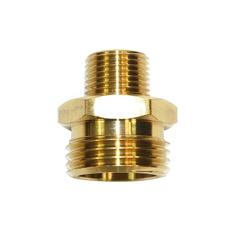 Interstate Pneumatics FGM016 3/4 Inch GHT Male x 3/8 Inch