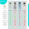 Wellclima Universal Remote Control for LG Air Conditioners, WEC-LG2, Compatible