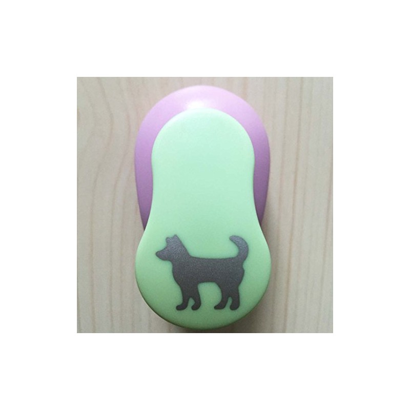 Caryko 2.5cm Clever Lever Craft Punch Paper Cutting Shape Dog