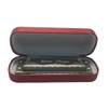 East Top 10 Holes Professional Diatonic Blues Harmonica Key of
