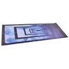 2PCS 3D Door Sticker Self Adhesive Scratch Resistant Waterproof 38.5x200cm