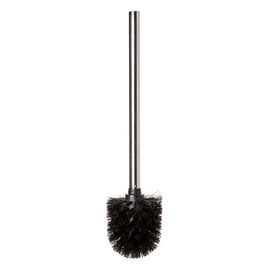 TATAY Stainless Steel Toilet Brush, Black, Stainless Steel Handle, BPA-Free, Dimensions 8 x 8 x 35 cm