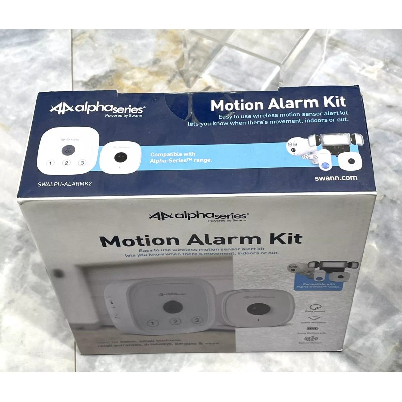Swann Alpha Series Motio Alarm Kit Wireless Motion Sensor SWALPH-ALARMK2