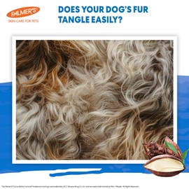 Palmer's for Pets Detangling & Conditioning Spray with Cocoa Butter 8 Fl Oz; Leave-in Dog Conditioner with Vitamin E and Cocoa Butter, De-Matting Spray for Dogs