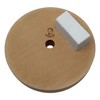 6" (1" Width) Leather Honing Wheel - Fits 5/8" Arbor