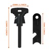 2pcs Fire Steel Survival Flint and Steel with Scale Scraper