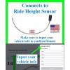 fits Ford Ride Height Level Sensor Suspension Connector Plug Harness