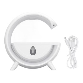 Anti Gravity Humidifier Colorful LED Lights Desktop Humidifier Silent Operation Ultrasonic Humidifier for Bedroom Office Dormitory