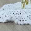 kilofly Crochet Cotton Lace Table Placemats Doilies Value Pack, 4pc,