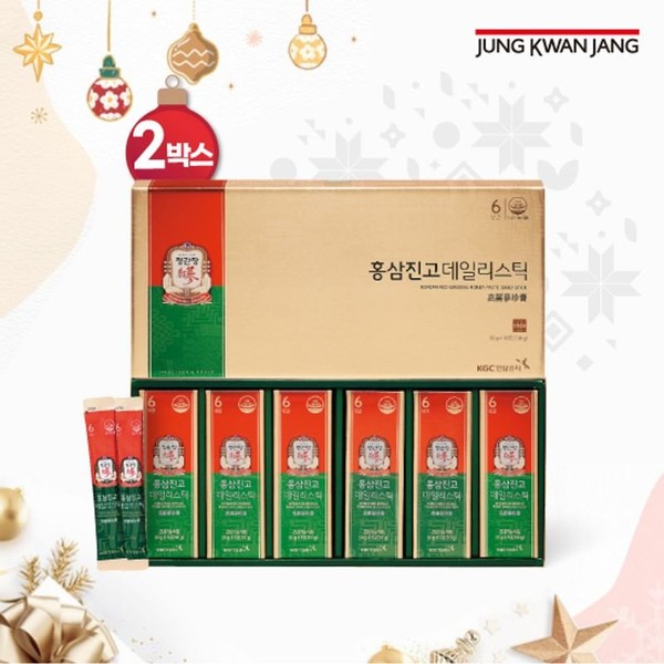 CheongKwanJang Red Ginseng Jingo Daily Stick 2 boxes, single option / 정관장 홍삼진고 데일리스틱 2박스, 단일옵션