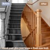 1 Pcs 48 Inch Red Oak Newel Post for Staircase