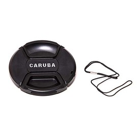Caruba Clip Cap Lensdop 52mm Lens Cap Black Digital Camera 5.2cm - Lens Caps (Black, Digital Camera, Universal, 5.2cm)