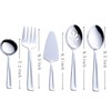 Hostess Serving Utensil Set, GoGeiLi 5-Piece Stainless Steel Flatware Silverware
