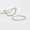 Elegance 11 designs Silver Beaded Bracelets for Women Silver Stack