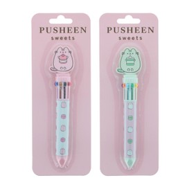 Pusheen Multi Colour Pen | ** only 1 pen design will be sent ** | Novelty Pen | Multicoloured Pen | Multicolour Pen | Multi Pen | Pusheen Stationery