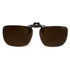 Cliponkeeper 9338 Polarized Front Clip-on Sunglasses, Sunglasses, UV Protection, Ultra