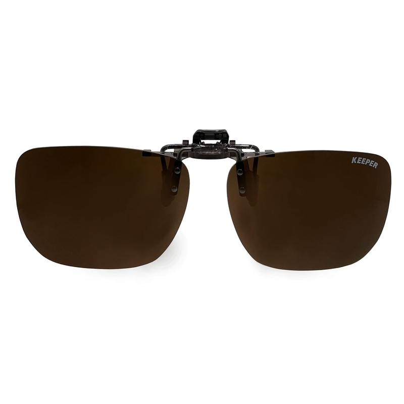 Cliponkeeper 9338 Polarized Front Clip-on Sunglasses, Sunglasses, UV Protection, Ultra