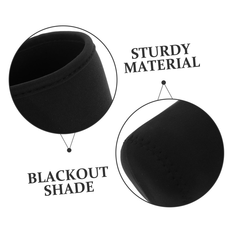 Abaodam 6Pcs Mason Jar Sleeves for Sprouting Durable Blackout Covers