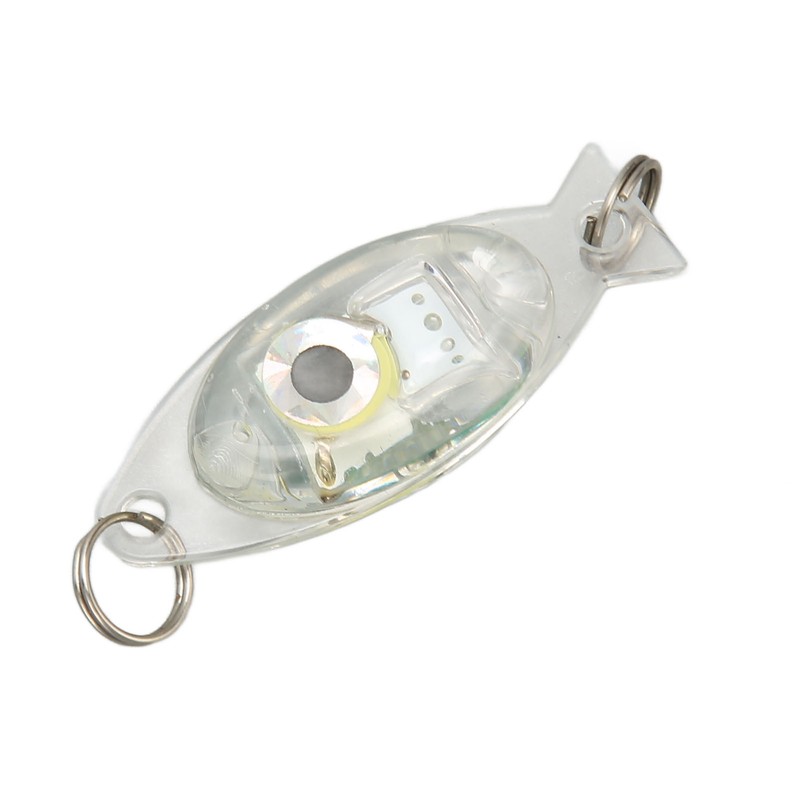 10Pcs LED Underwater Fishing Lure Light Eye Shape Deep Drop