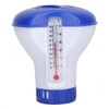 Pool Chlorine Dispenser Water Thermometer Floating Pond Thermometer Outdoor Swimming