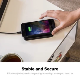 Mophie Qi Charge Force Wireless Charging Pad - Black