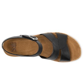 Sofft Women's Capri Sandal, Black, 10
